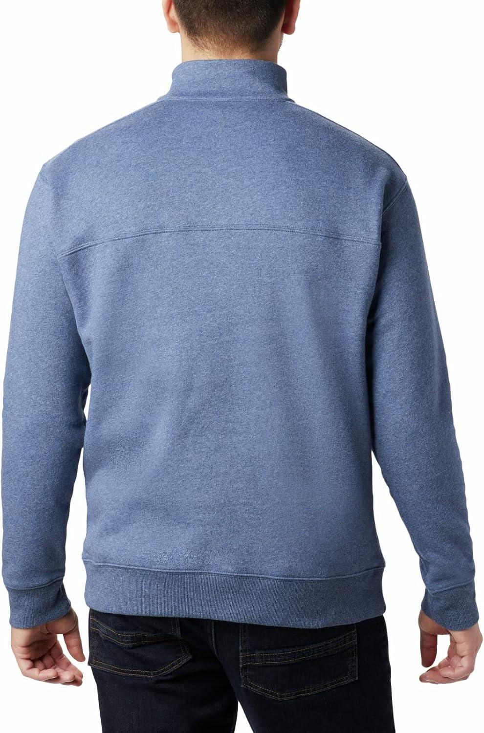 imageColumbia Mens Hart Mountain II Half Zip JacketCarbon Heather