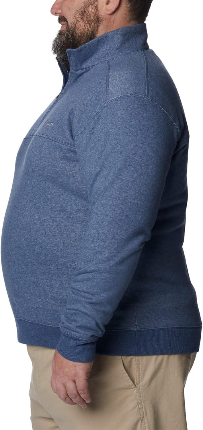 imageColumbia Mens Hart Mountain II Half Zip JacketCarbon Heather