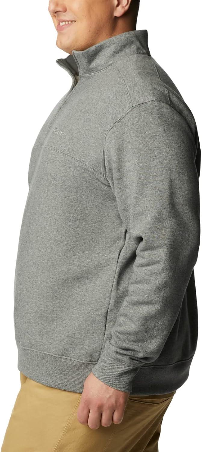 imageColumbia Mens Hart Mountain II Half Zip JacketCharcoal Heather