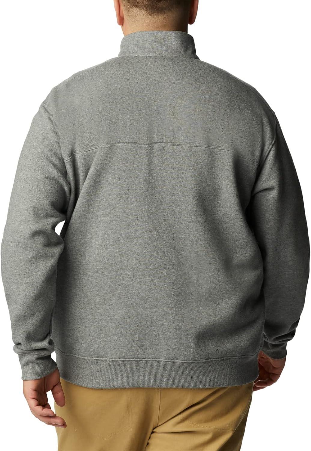 imageColumbia Mens Hart Mountain II Half Zip JacketCharcoal Heather