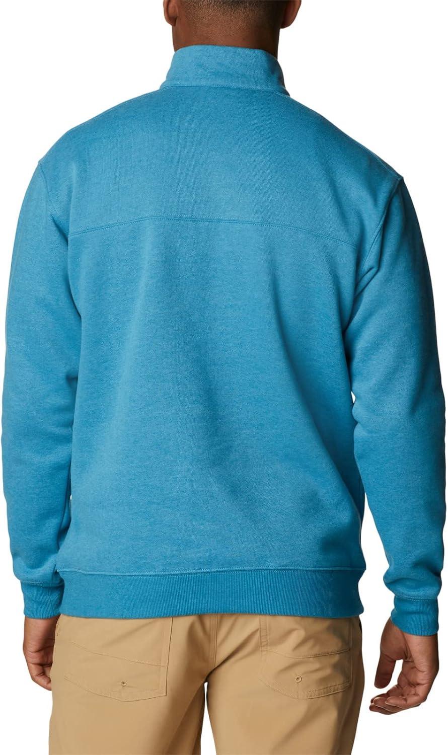 imageColumbia Mens Hart Mountain II Half Zip JacketDeep Marine Heather