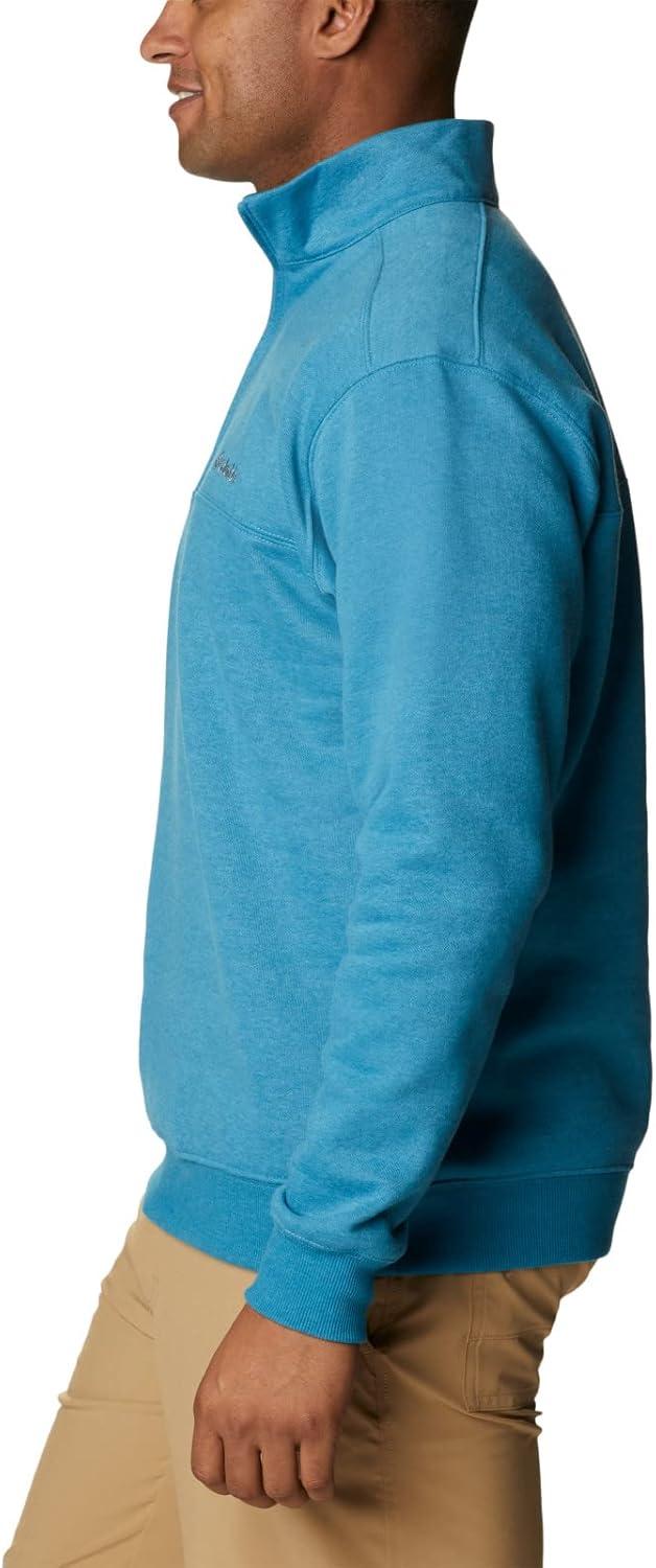 imageColumbia Mens Hart Mountain II Half Zip JacketDeep Marine Heather