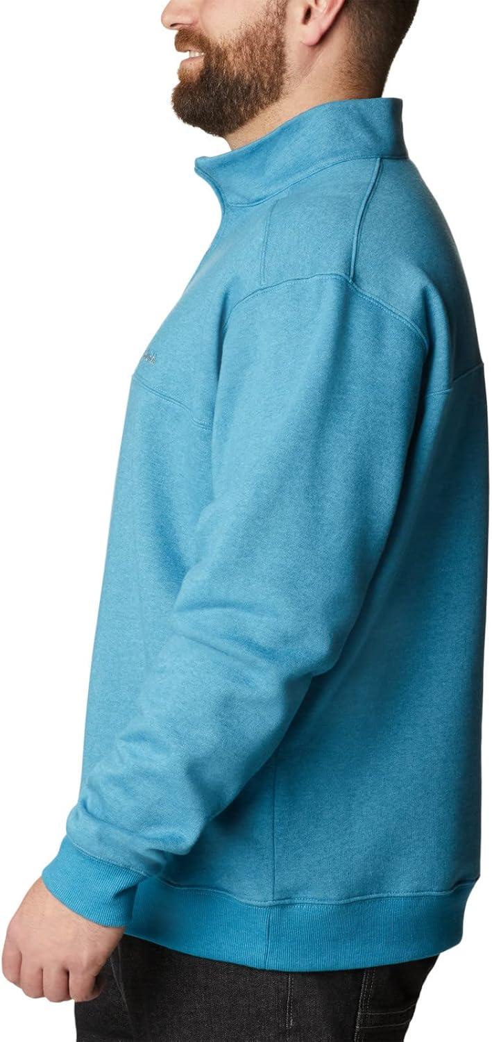 imageColumbia Mens Hart Mountain II Half Zip JacketDeep Marine Heather