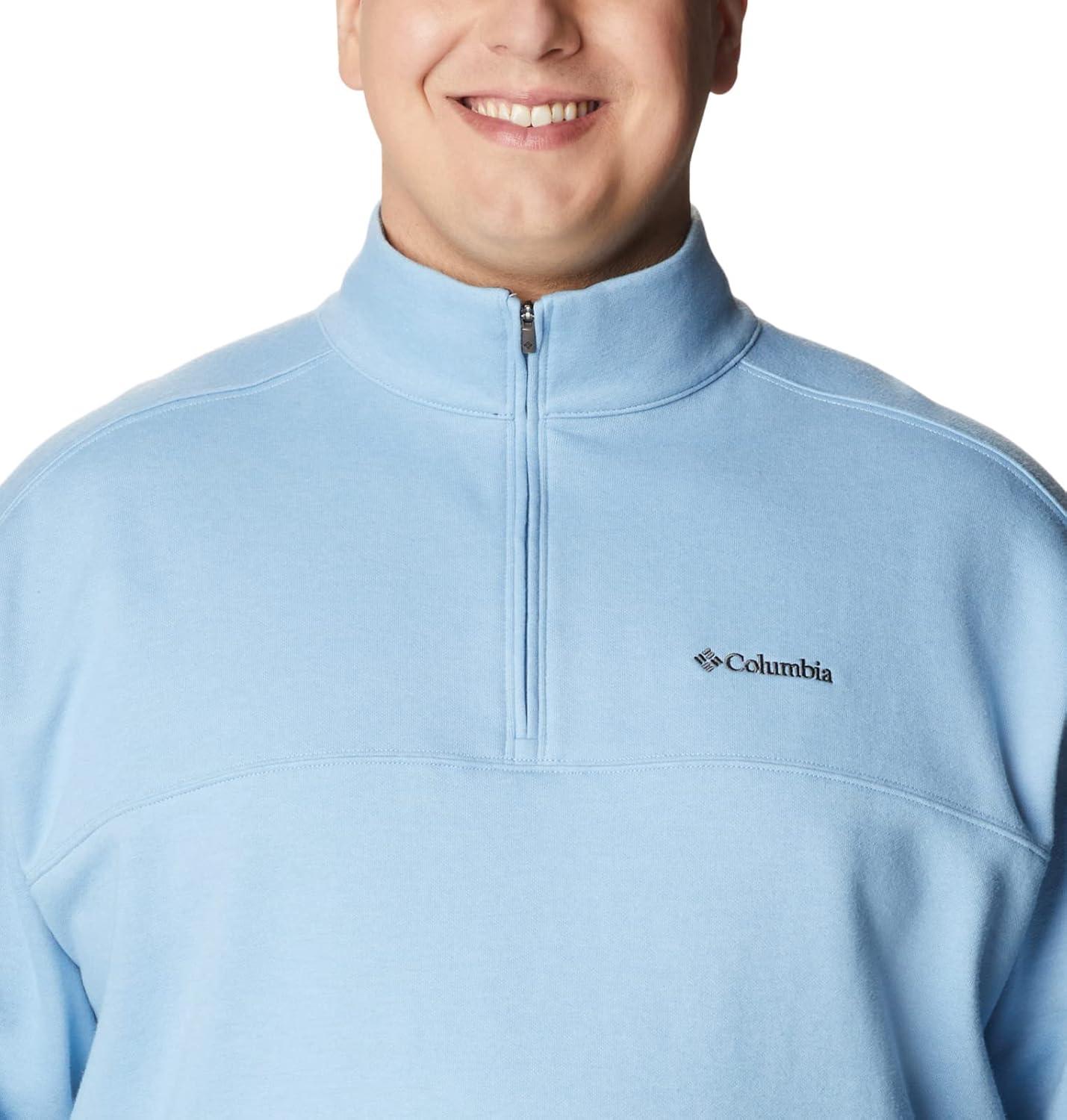 imageColumbia Mens Hart Mountain II Half Zip JacketJet Stream Heather