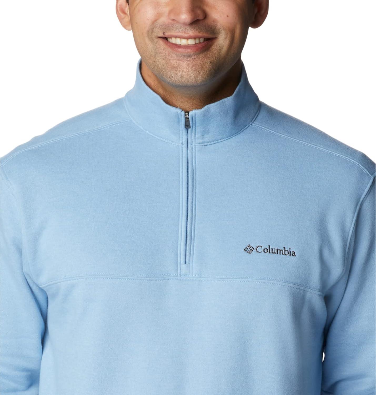 imageColumbia Mens Hart Mountain II Half Zip JacketJet Stream Heather
