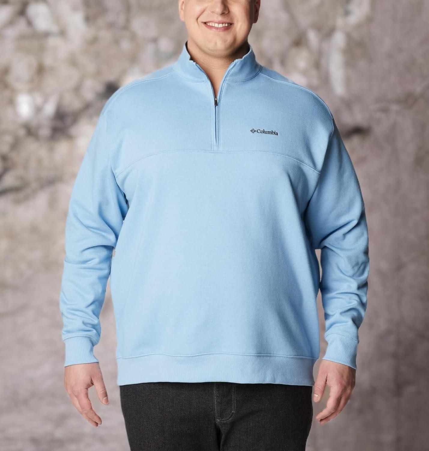 imageColumbia Mens Hart Mountain II Half Zip JacketJet Stream Heather