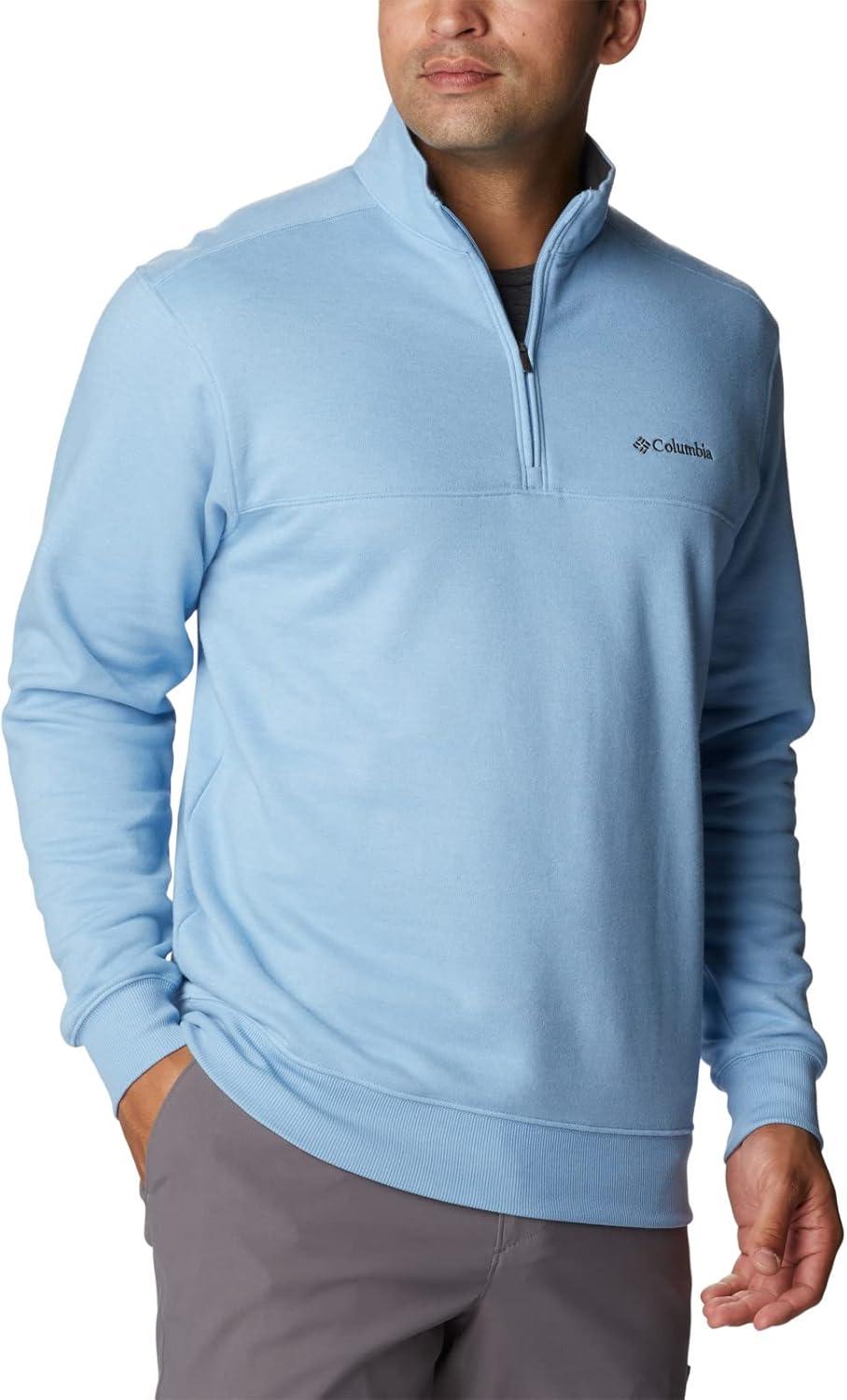 imageColumbia Mens Hart Mountain II Half Zip JacketJet Stream Heather