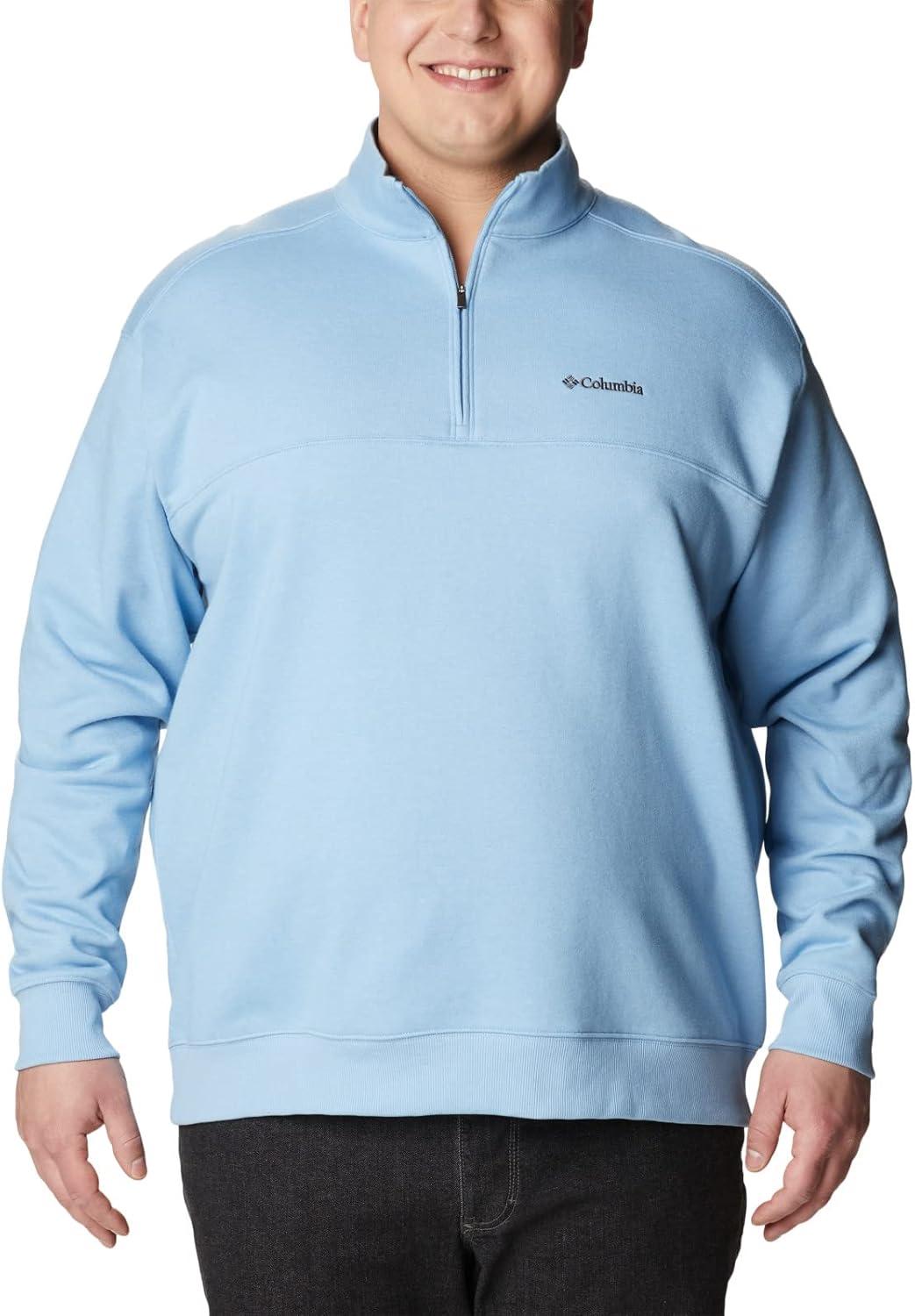 imageColumbia Mens Hart Mountain II Half Zip JacketJet Stream Heather