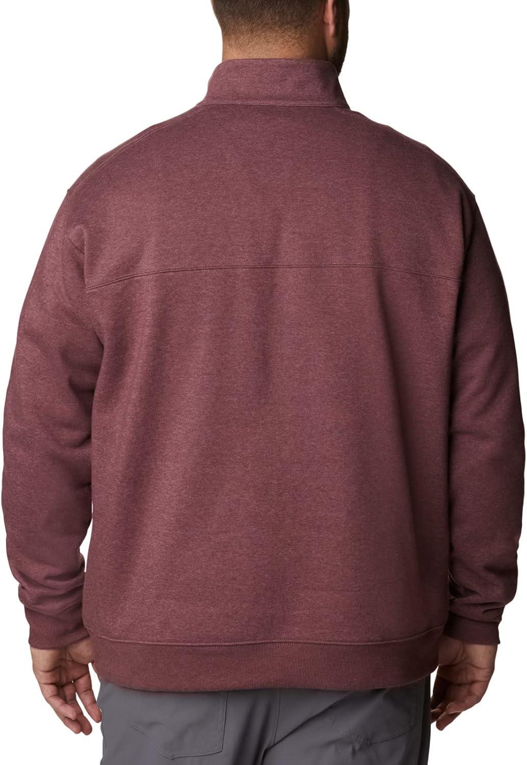 imageColumbia Mens Hart Mountain II Half Zip JacketLight Raisin Heather