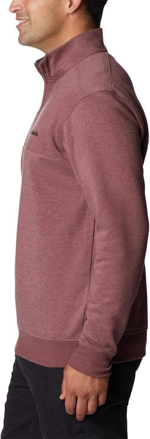 imageColumbia Mens Hart Mountain II Half Zip JacketLight Raisin Heather