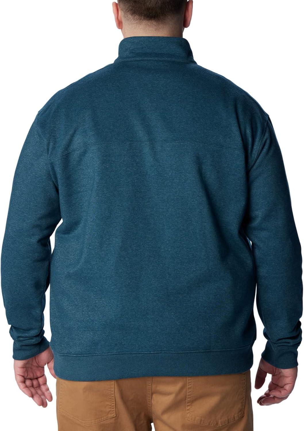 imageColumbia Mens Hart Mountain II Half Zip JacketNight Wave Heather