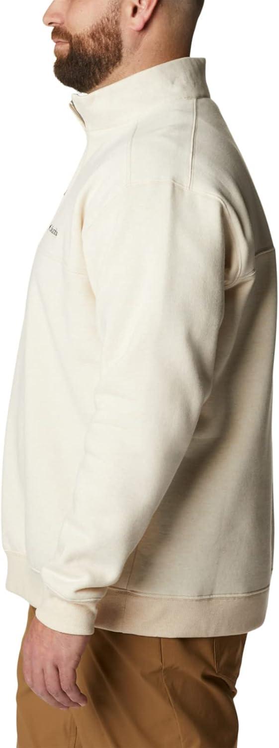 imageColumbia Mens Hart Mountain II Half Zip JacketOatmeal Heather