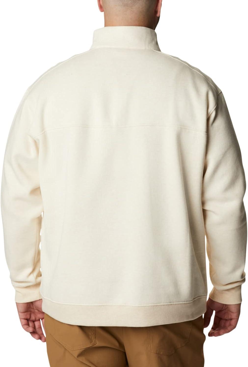 imageColumbia Mens Hart Mountain II Half Zip JacketOatmeal Heather