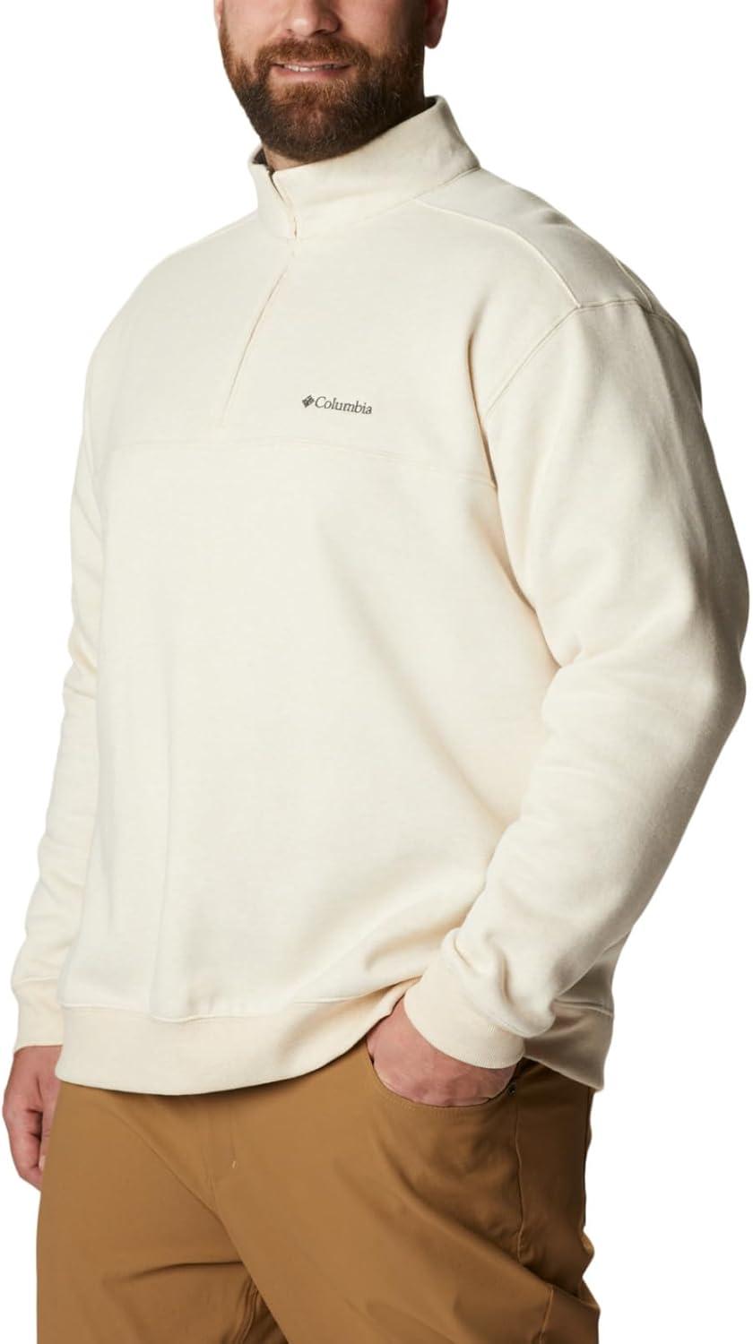 imageColumbia Mens Hart Mountain II Half Zip JacketOatmeal Heather