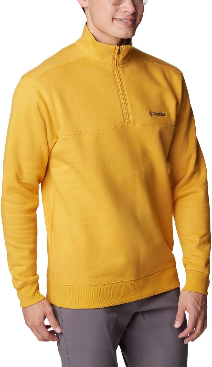 imageColumbia Mens Hart Mountain II Half Zip JacketRaw Honey