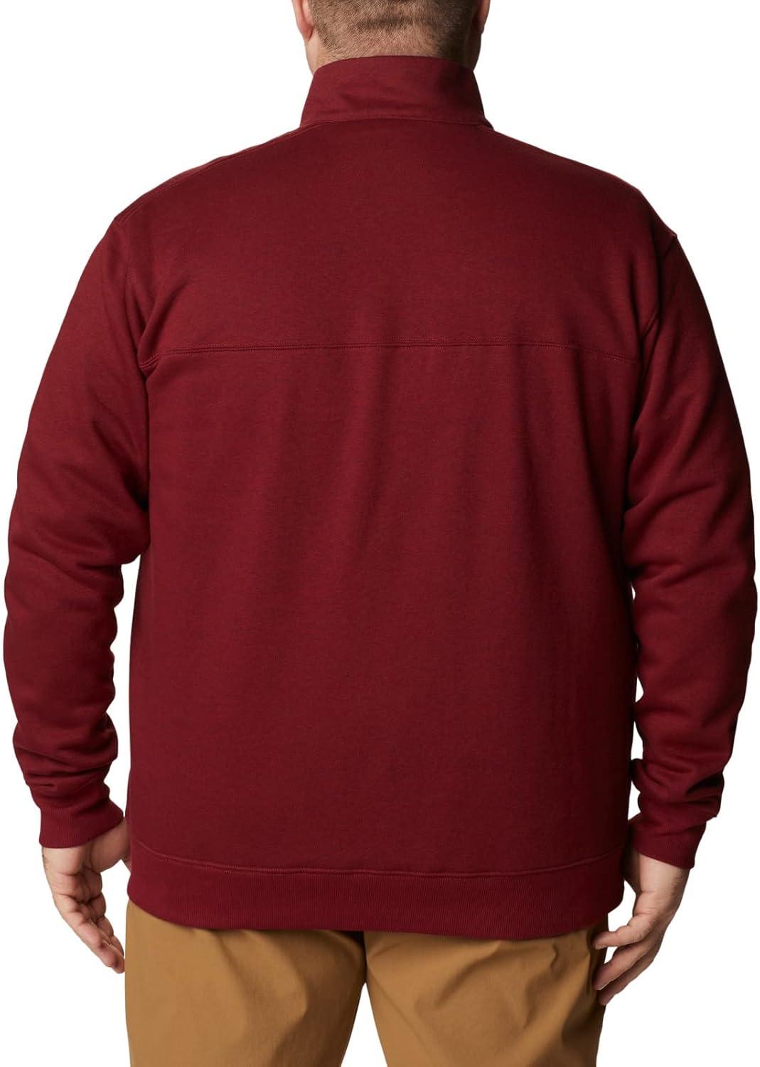 imageColumbia Mens Hart Mountain II Half Zip JacketRed Jasper