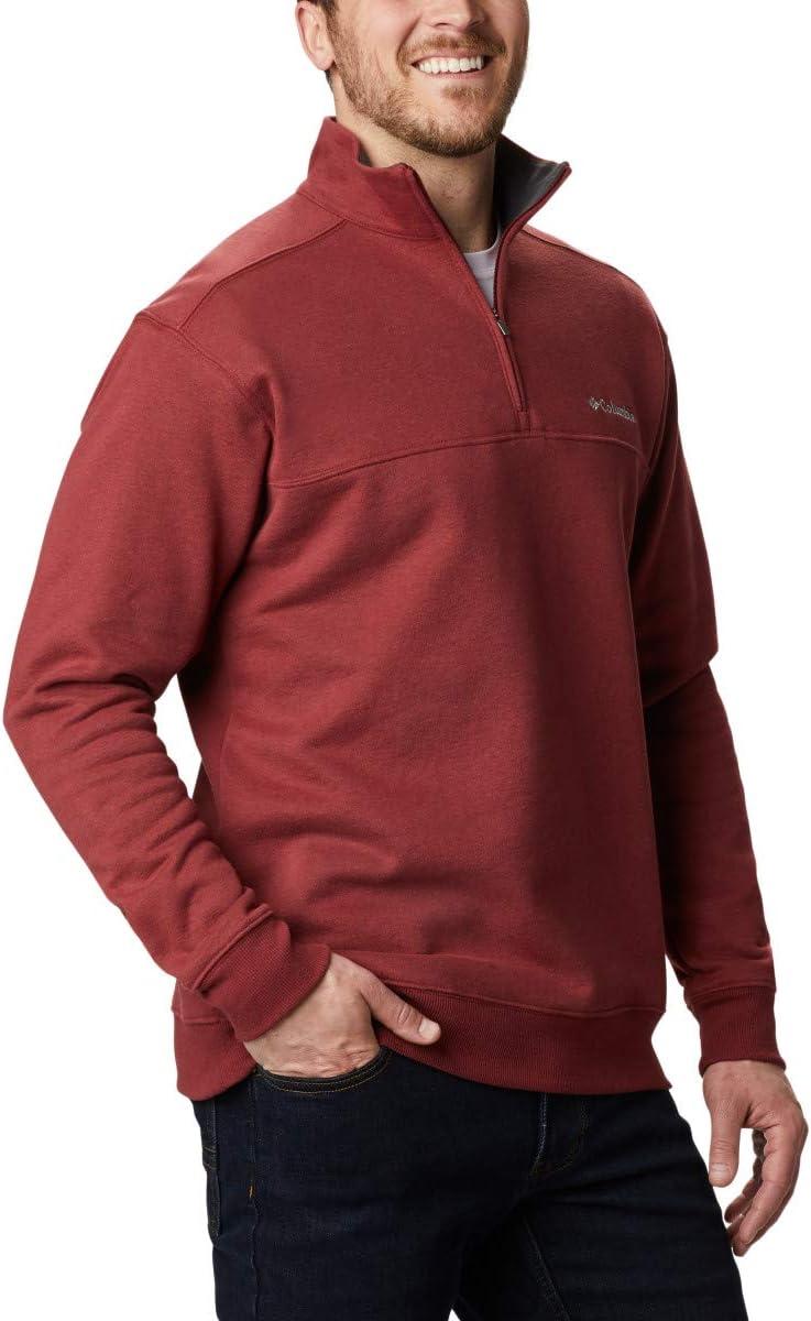 imageColumbia Mens Hart Mountain II Half Zip JacketRed Jasper