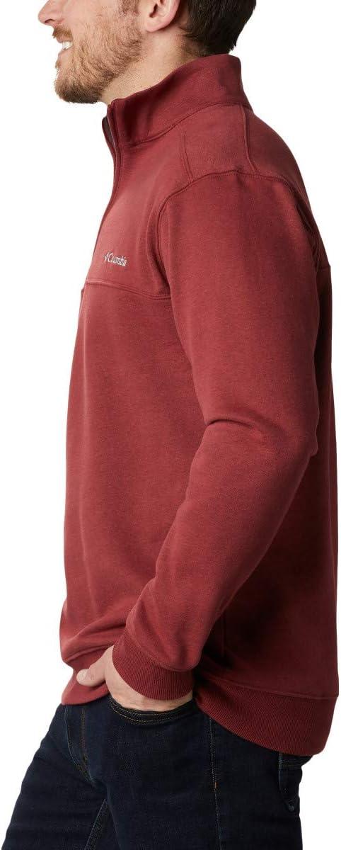 imageColumbia Mens Hart Mountain II Half Zip JacketRed Jasper
