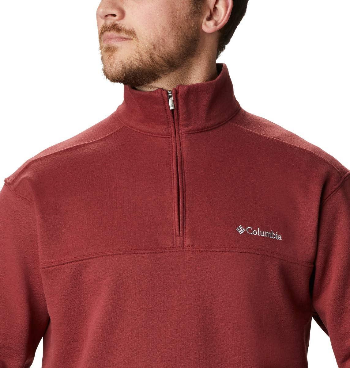 imageColumbia Mens Hart Mountain II Half Zip JacketRed Jasper