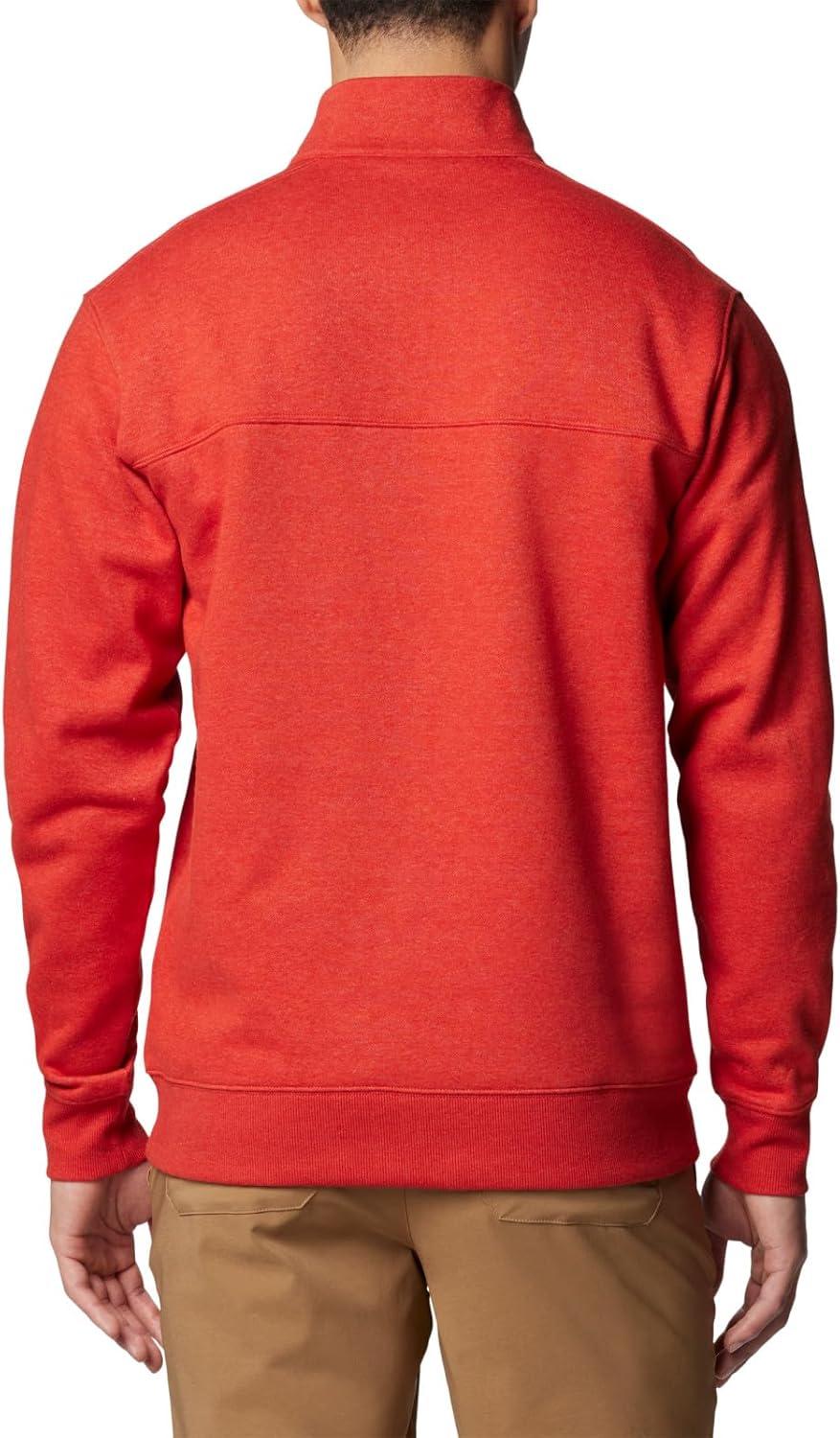 imageColumbia Mens Hart Mountain II Half Zip JacketSail Red Heather