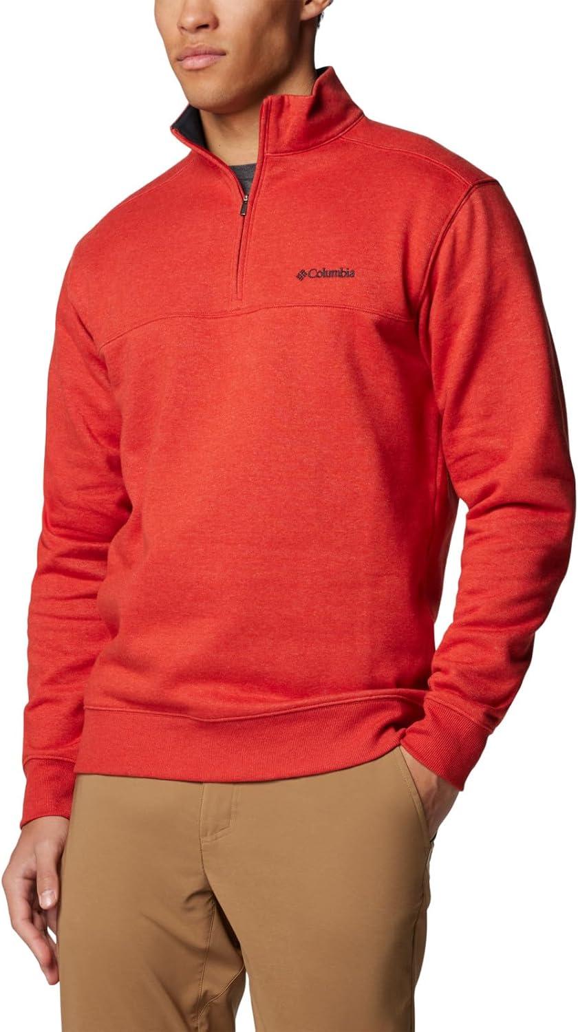 imageColumbia Mens Hart Mountain II Half Zip JacketSail Red Heather