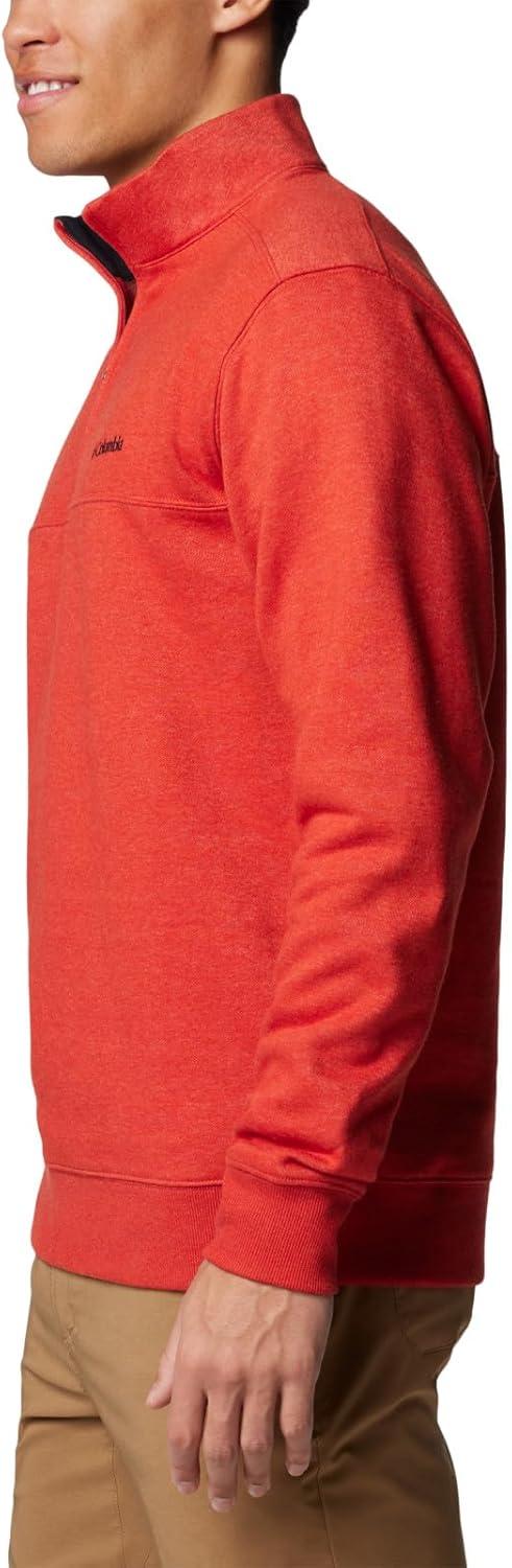 imageColumbia Mens Hart Mountain II Half Zip JacketSail Red Heather