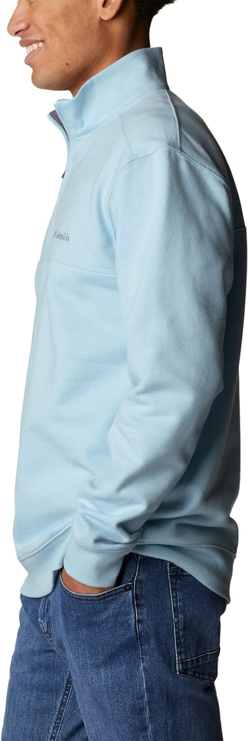 imageColumbia Mens Hart Mountain II Half Zip JacketSky Blue Heather
