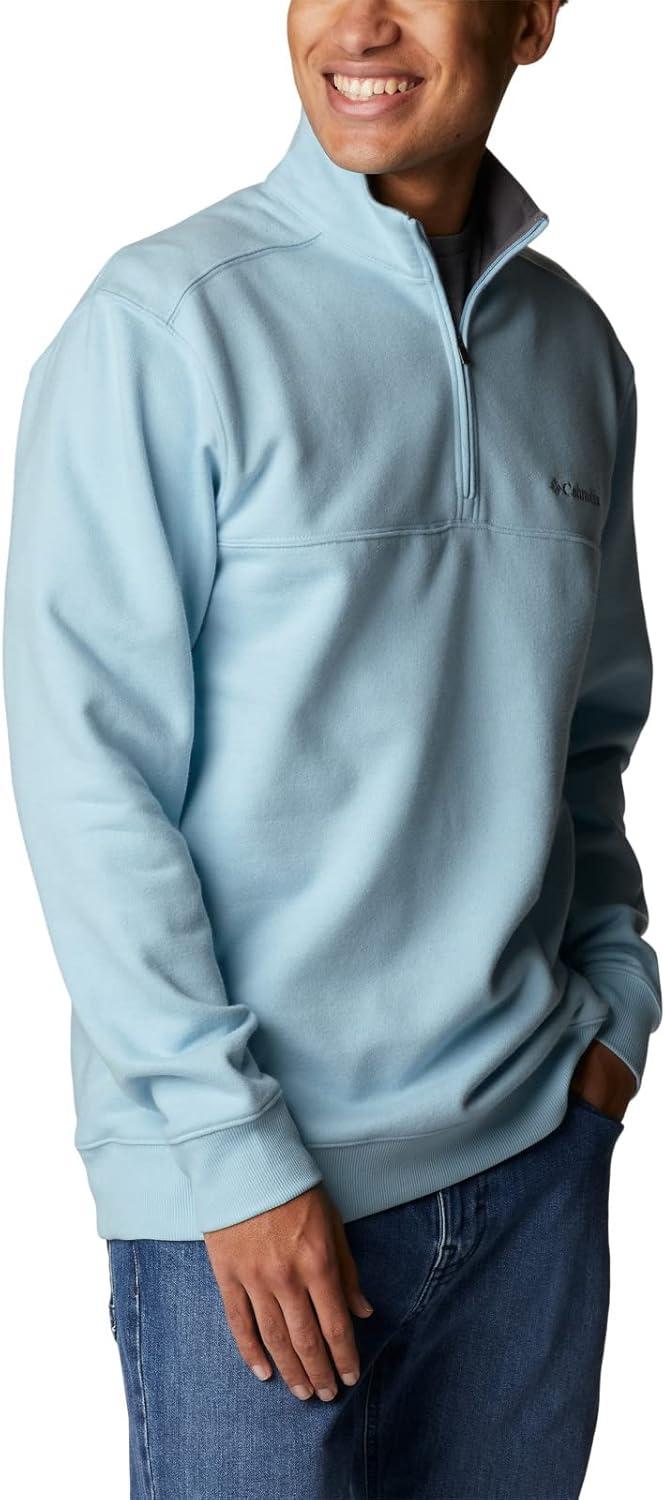 imageColumbia Mens Hart Mountain II Half Zip JacketSky Blue Heather