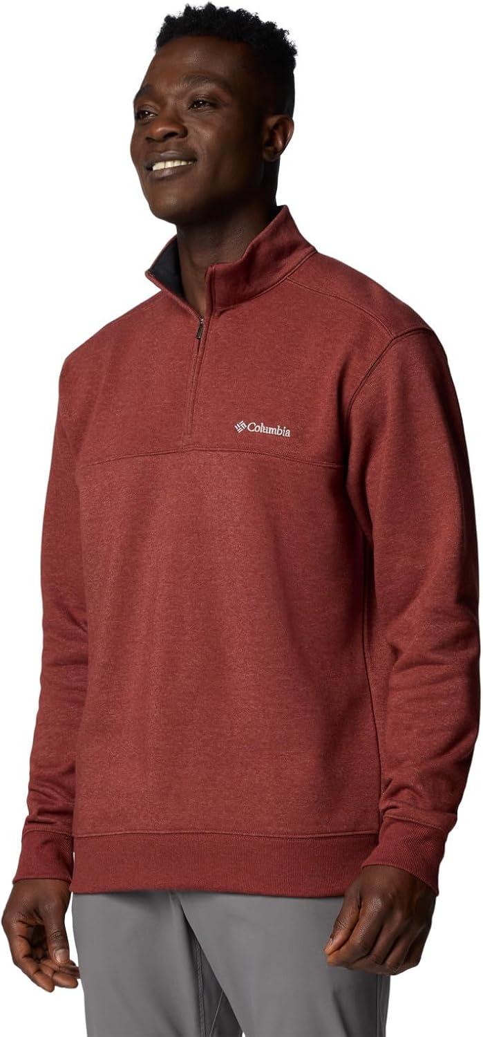 imageColumbia Mens Hart Mountain II Half Zip JacketSpice Heather