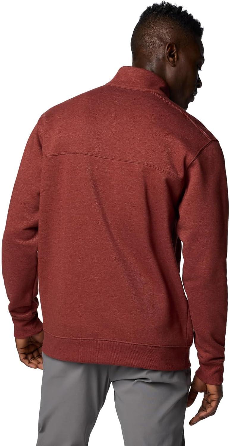 imageColumbia Mens Hart Mountain II Half Zip JacketSpice Heather