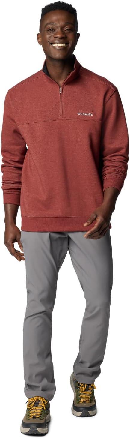 imageColumbia Mens Hart Mountain II Half Zip JacketSpice Heather