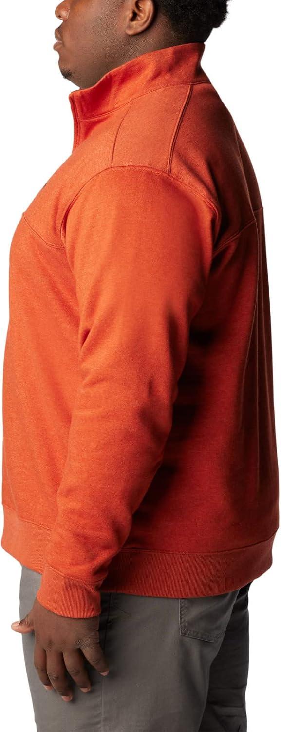 imageColumbia Mens Hart Mountain II Half Zip JacketWarp Red Heather