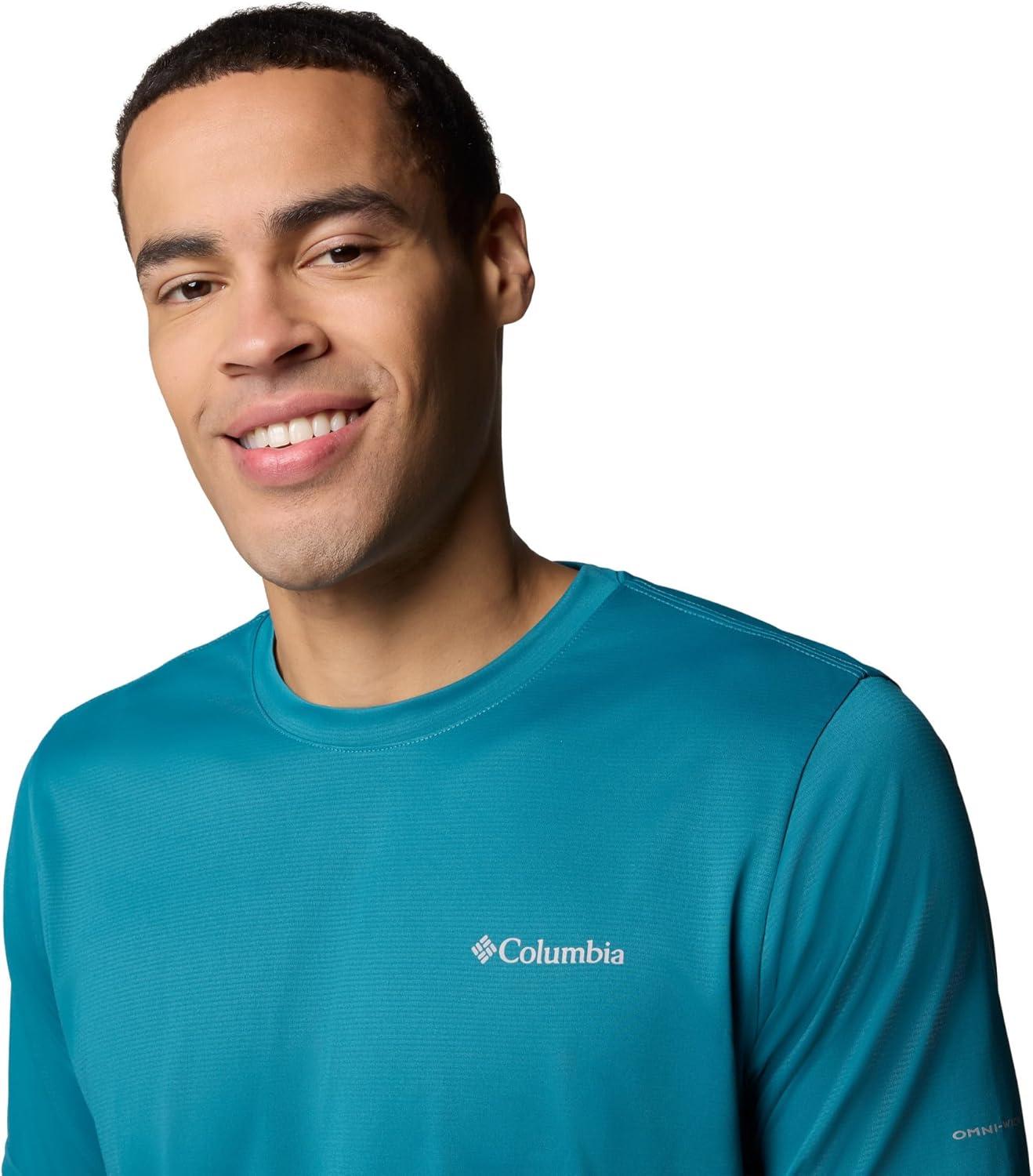 imageColumbia Mens Hike CrewRiver Blue Heather