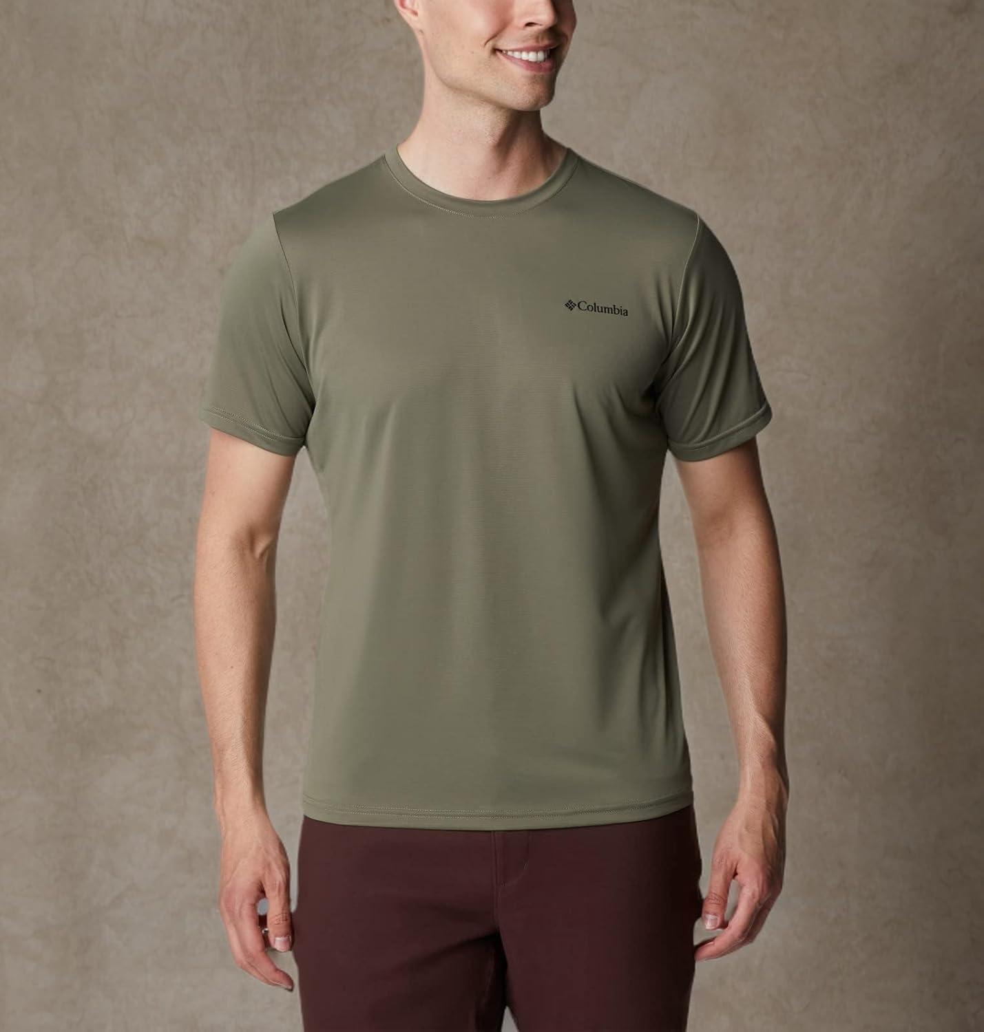 imageColumbia Mens Hike CrewStone Green