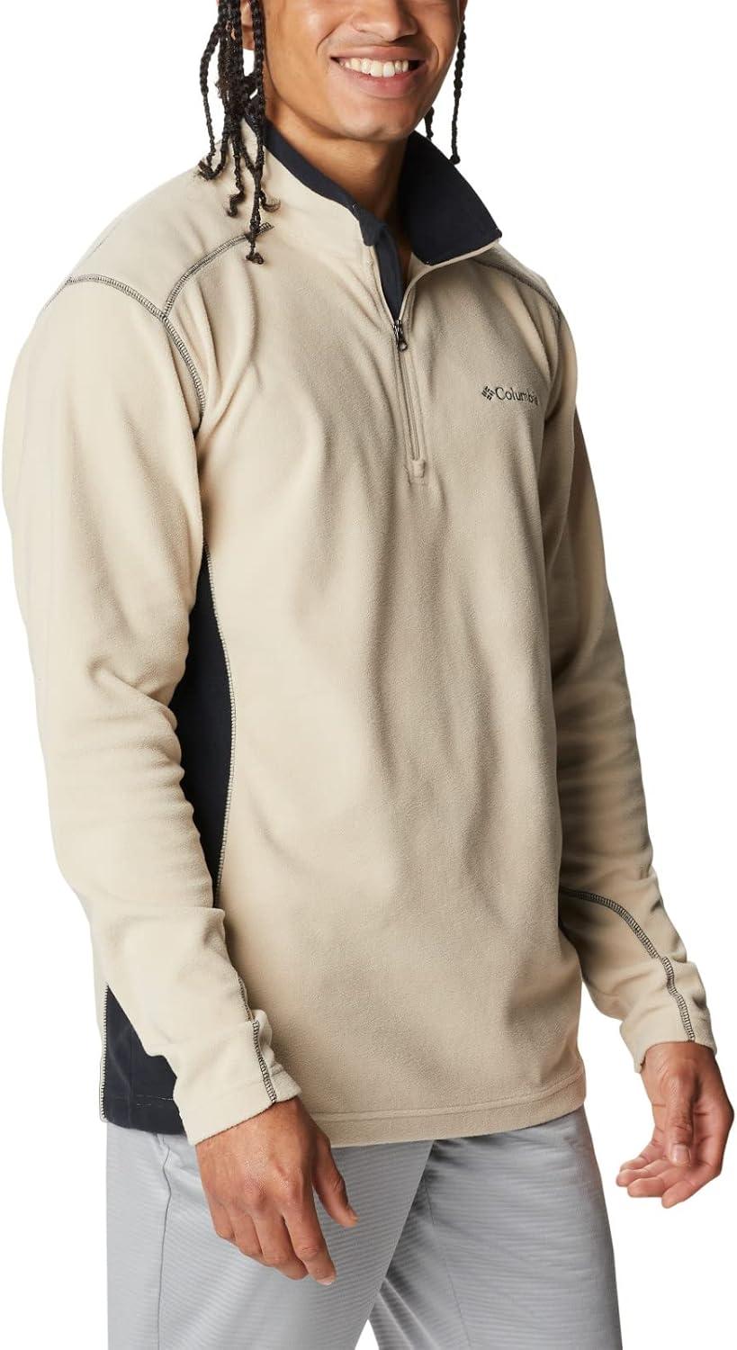 imageColumbia Mens Klamath Range Ii Half ZipAncient FossilBlack