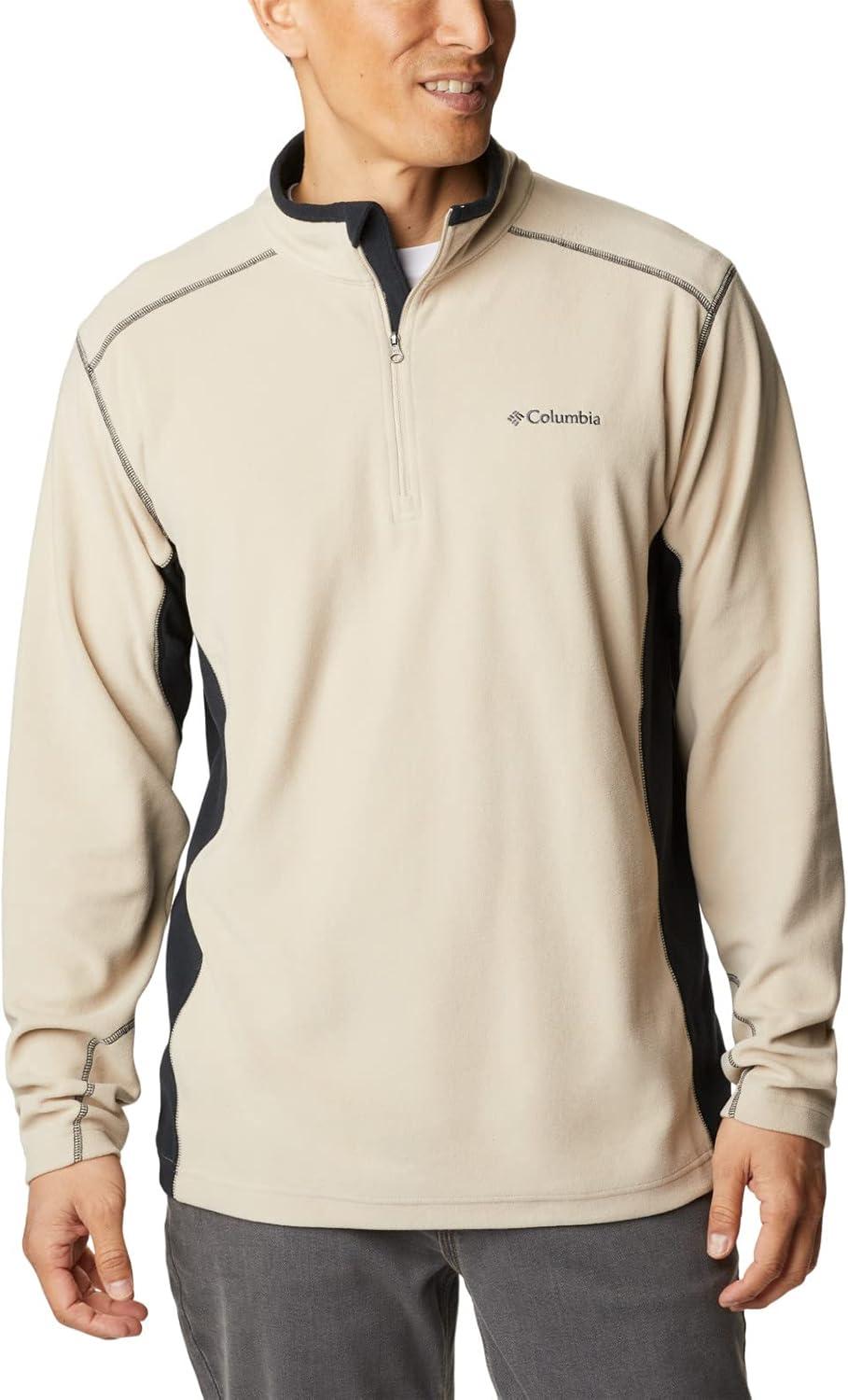 imageColumbia Mens Klamath Range Ii Half ZipAncient FossilBlack