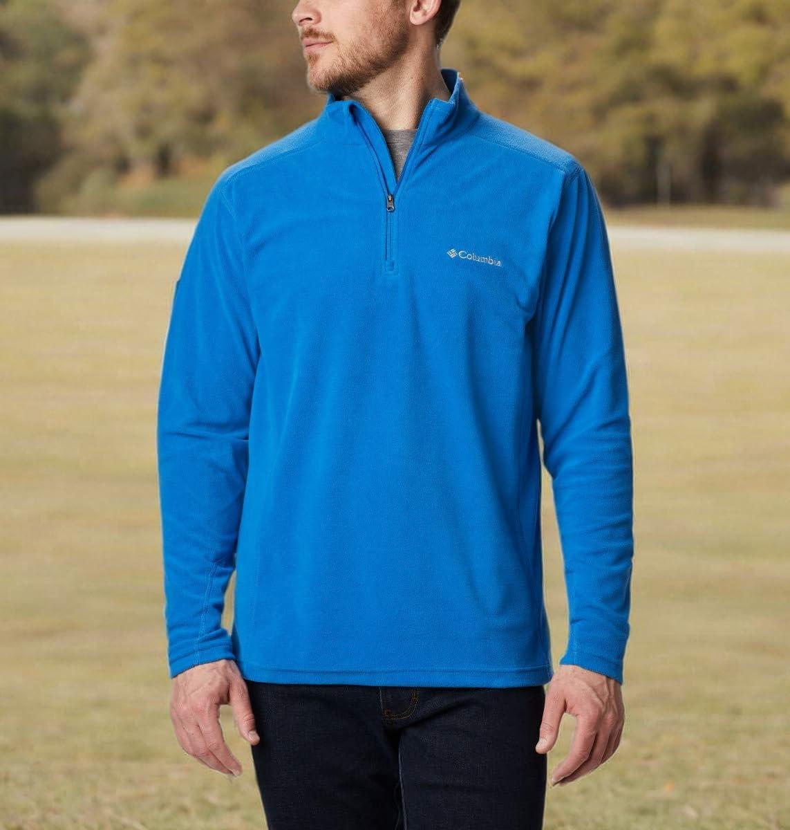 imageColumbia Mens Klamath Range Ii Half ZipBright Indigo
