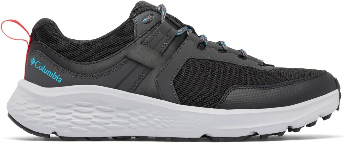 imageColumbia Mens Konos Low Hiking ShoesBlackClear Water