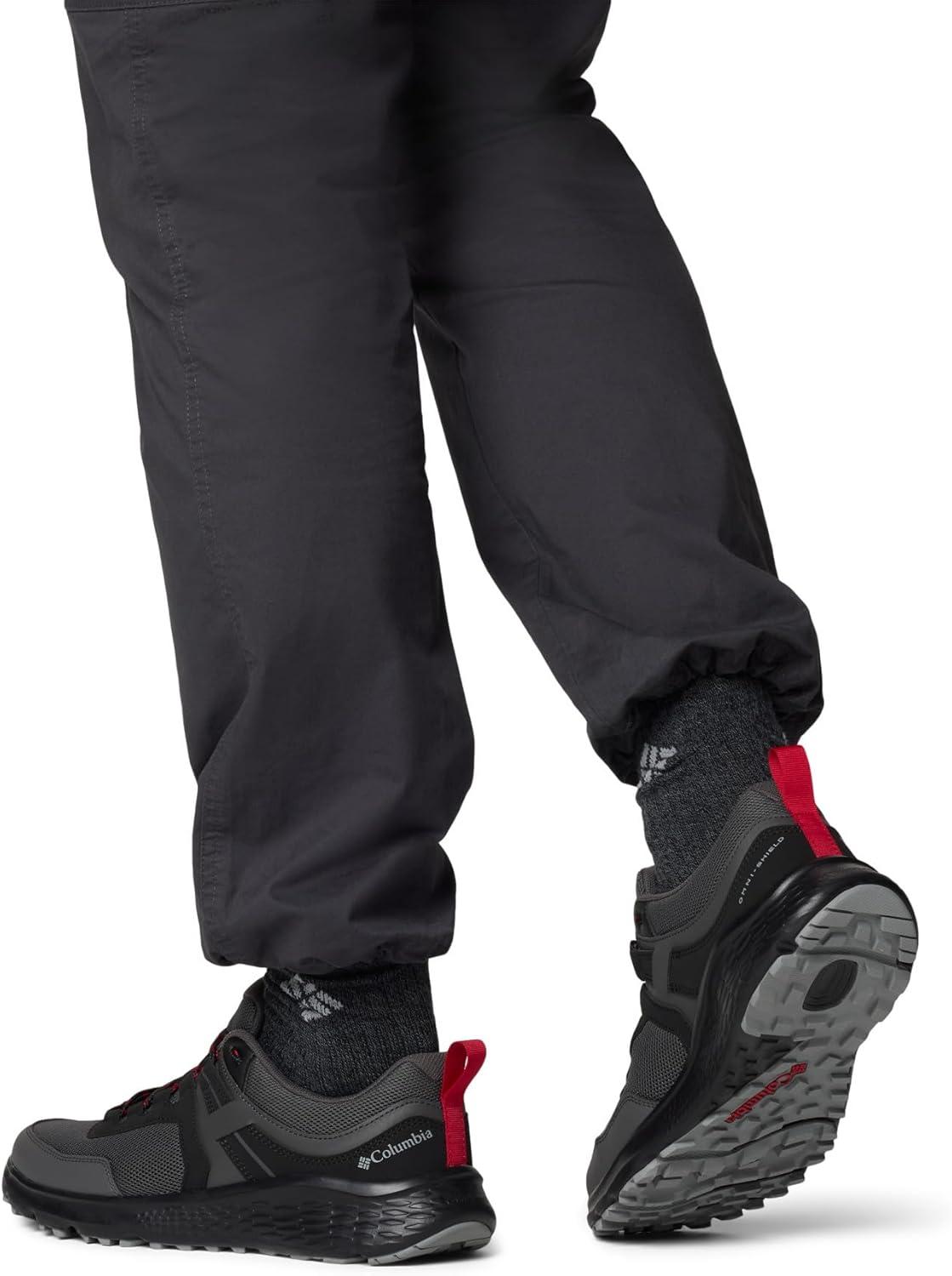 imageColumbia Mens Konos Low Hiking ShoesDark GreyMountain Red