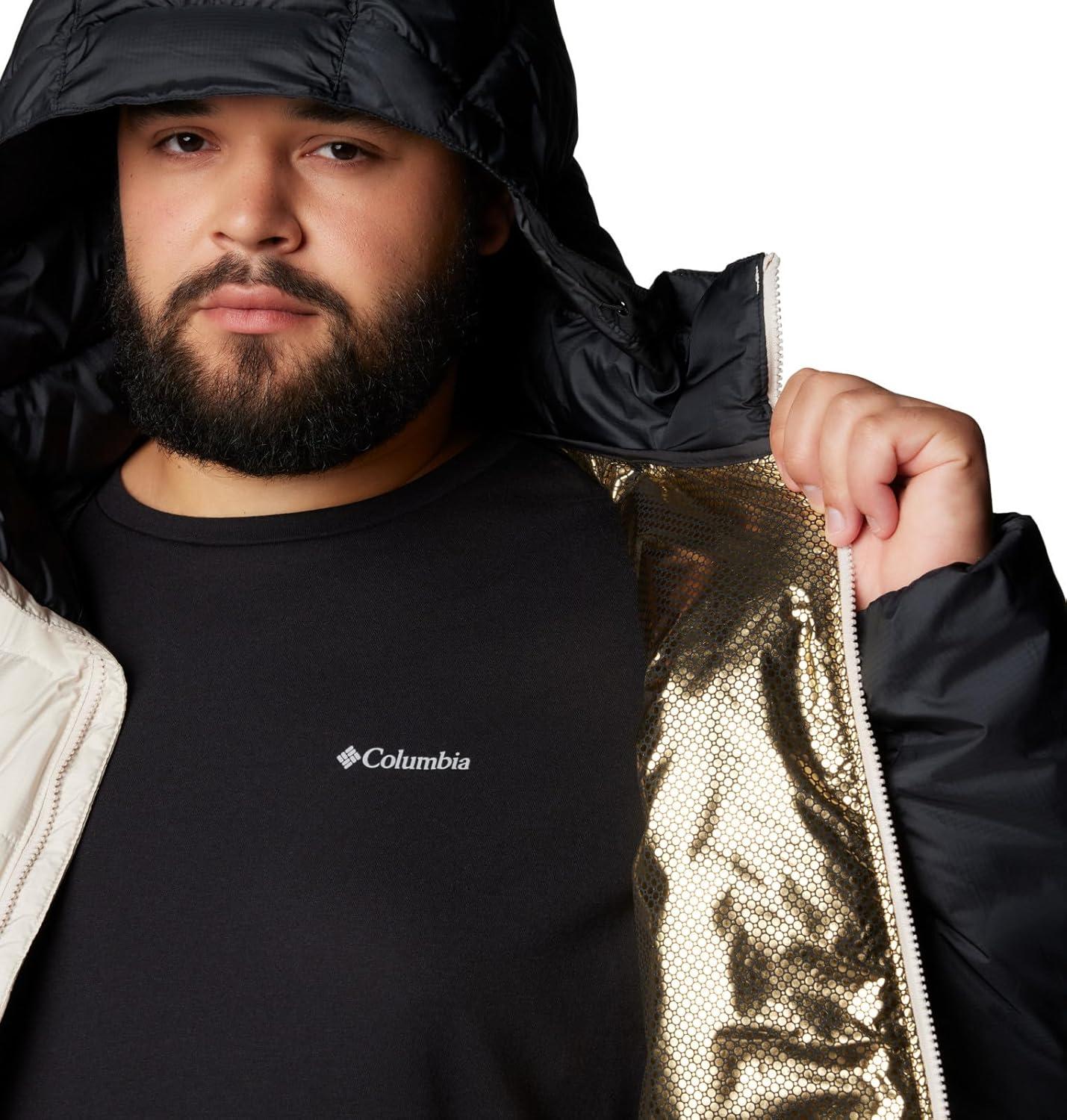 imageColumbia Mens Labyrinth Loop Ii Hooded JacketDark StoneBlack