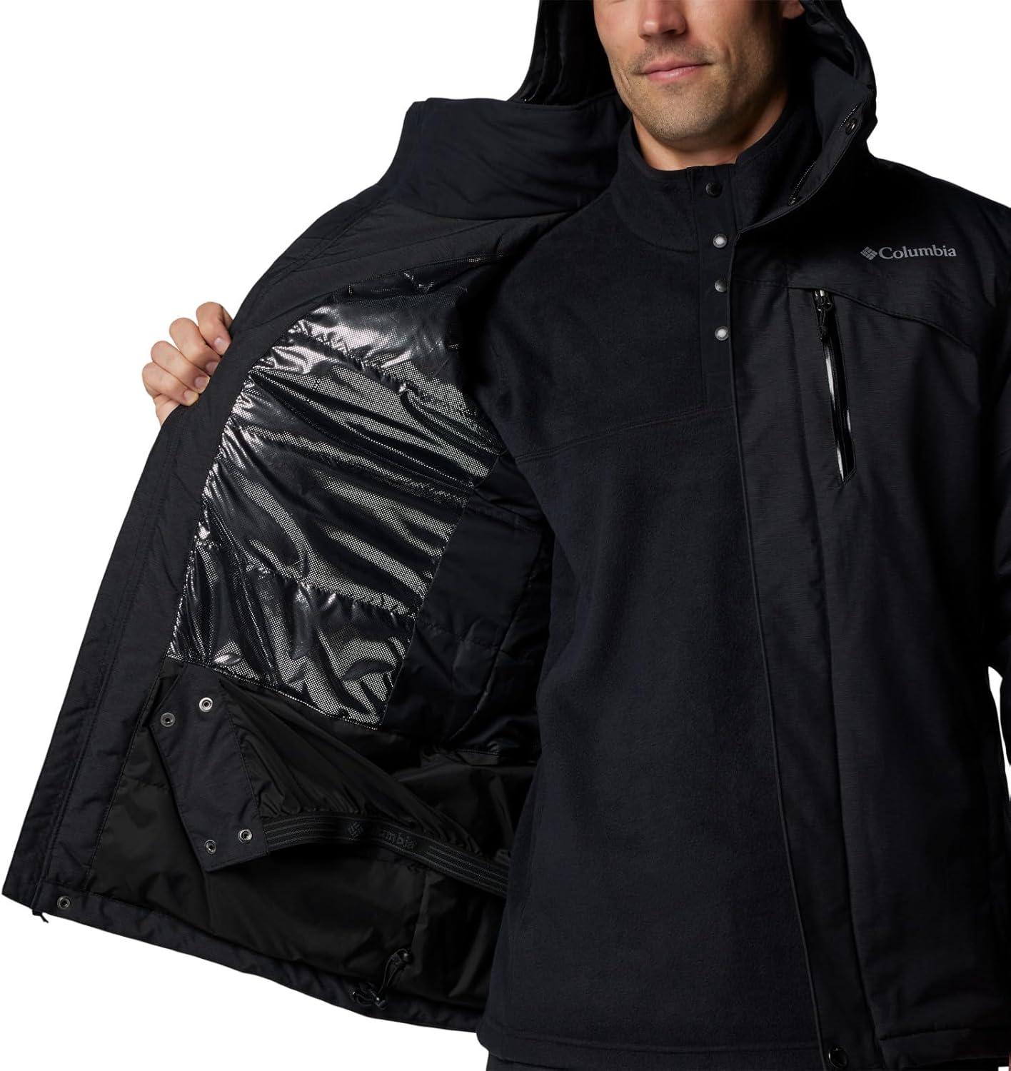 imageColumbia Mens Last Tracks II JacketBlack Melange