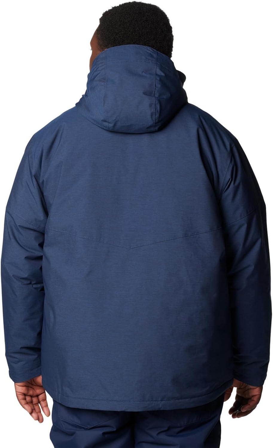 imageColumbia Mens Last Tracks II JacketCollegiate Navy Melange