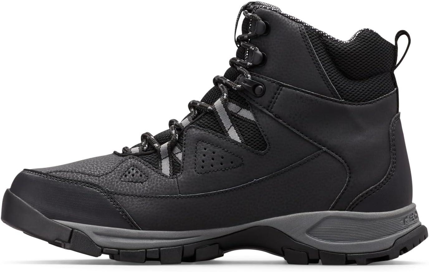 imageColumbia Mens Liftop III Snow BootsBlackTitanium Grey Steel