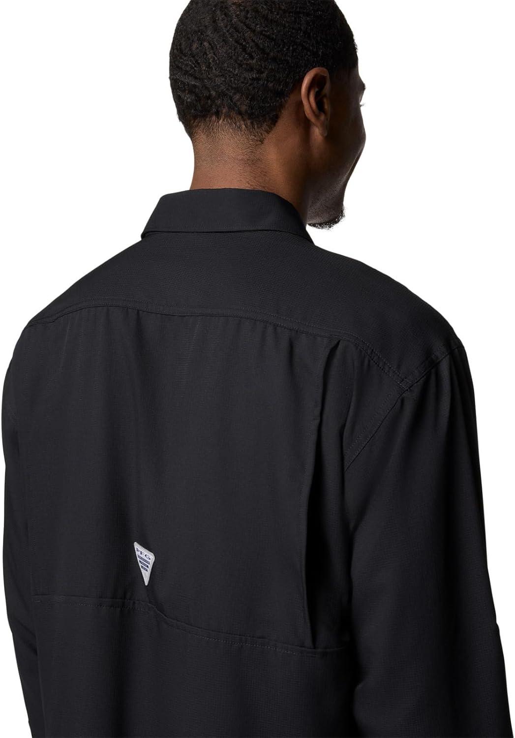 imageColumbia Mens PFG Backwater Long Sleeve ShirtBlack