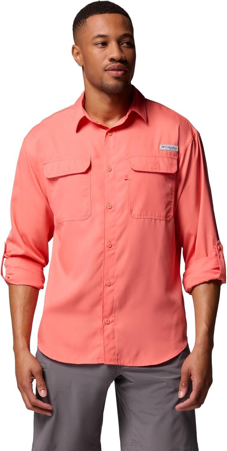 imageColumbia Mens PFG Backwater Long Sleeve ShirtMelonade