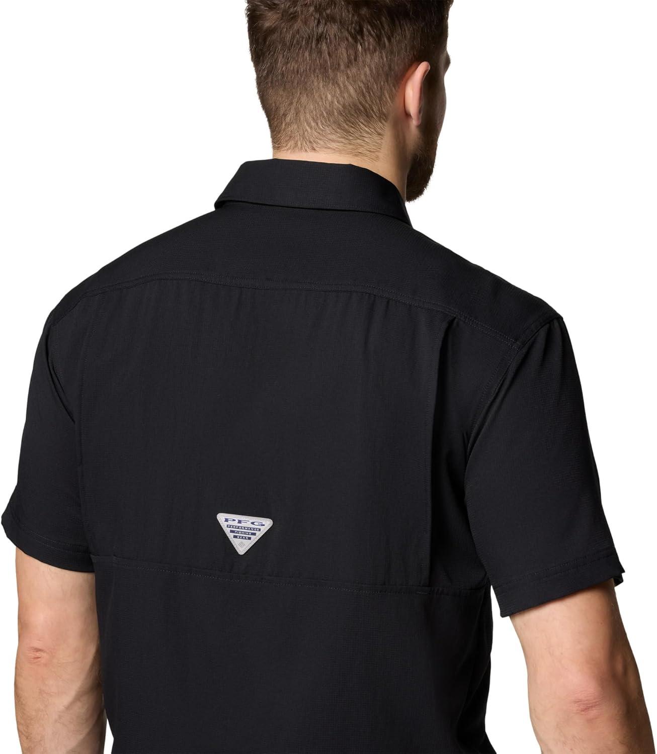 imageColumbia Mens PFG Backwater Short Sleeve ShirtBlack