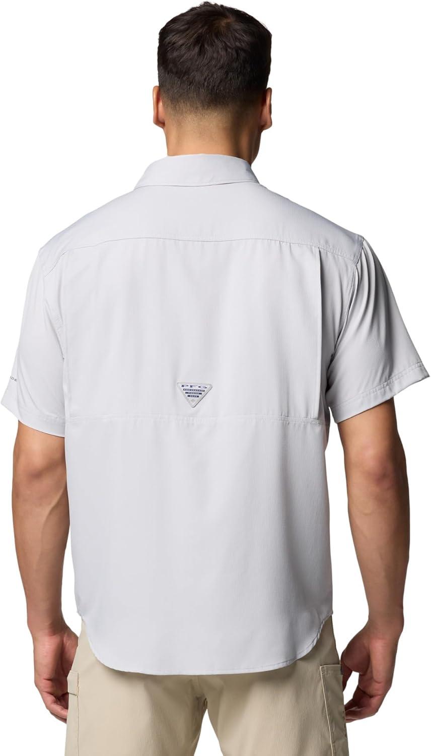 imageColumbia Mens PFG Backwater Short Sleeve ShirtCool Grey