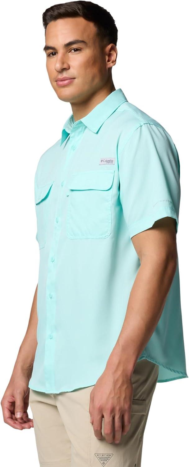 imageColumbia Mens PFG Backwater Short Sleeve ShirtGulf Stream