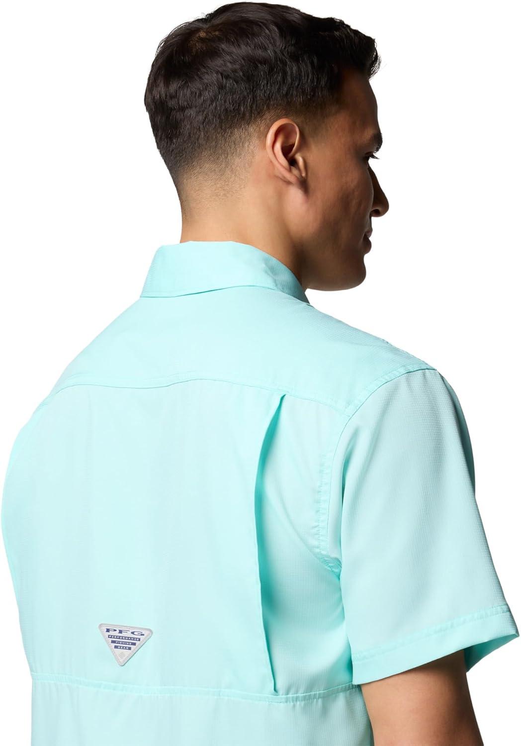 imageColumbia Mens PFG Backwater Short Sleeve ShirtGulf Stream