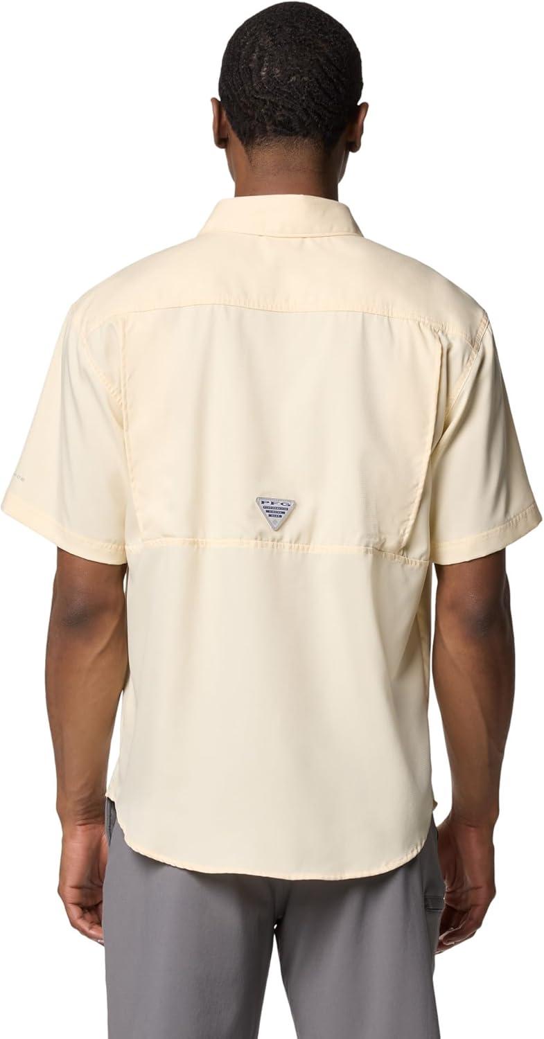 imageColumbia Mens PFG Backwater Short Sleeve ShirtLemon Wash